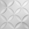 Ekena Millwork Wallflower EnduraWall Decorative 3D Wall Panel, White, 19 5/8"W x 19 5/8"H WP20X20WAWH - alternate 3